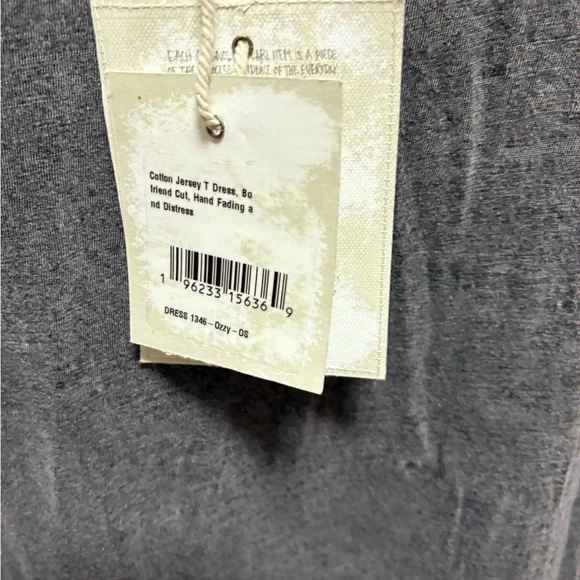 Magnolia Pearl Charcoal Ozzy Boyfriend Tee Dress - Picture 4 of 4